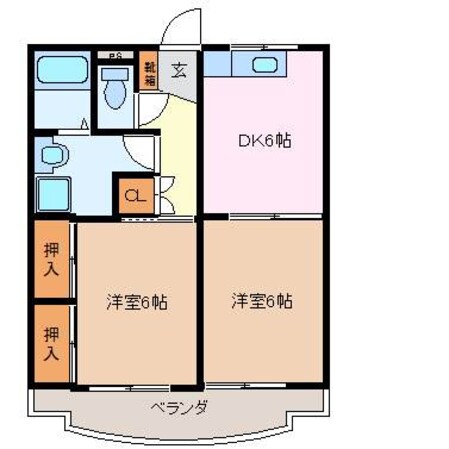 五十鈴ケ丘駅 徒歩29分 1階の物件間取画像